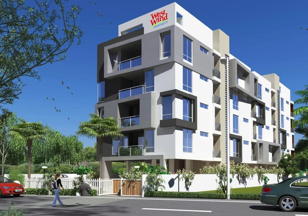 Nirman Sudha West Wind Apartments, Bawadia Kalan