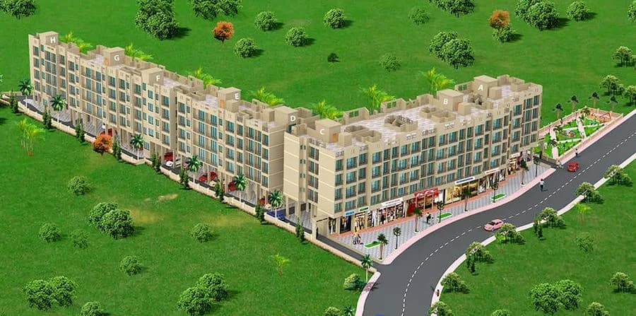Sarthak Homes — Aerial View