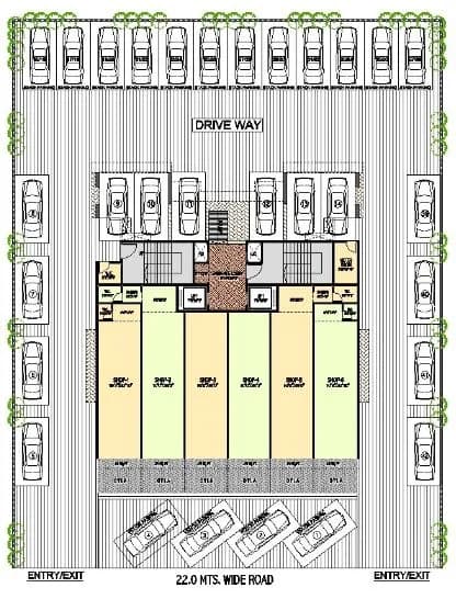 Property Solutions Samudrika Residency — Parking Area