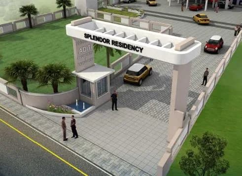 Splendor Residency — Entrance