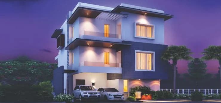 Karni Tesoro Villas — Night view