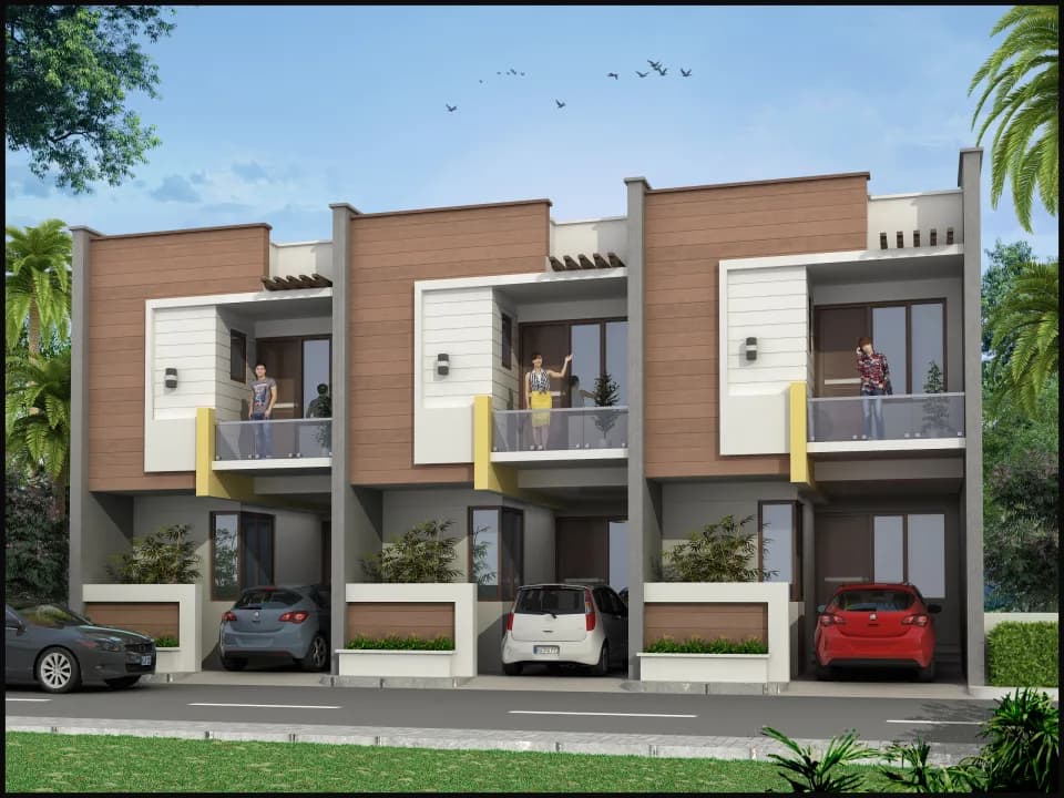 PJ Sunder Nagar Villas, Mansarovar Extension