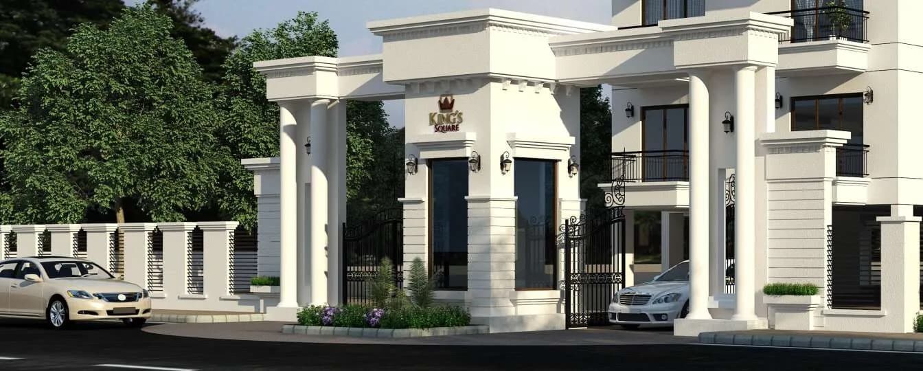 Kings Square — Artistic Entrance