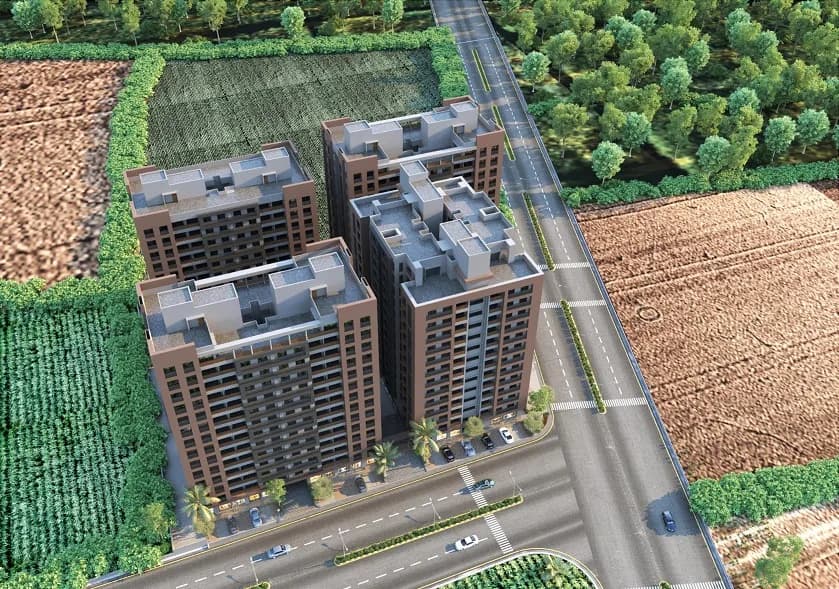 R Sheladia Panchamrut Skyz, Ambika Nagar