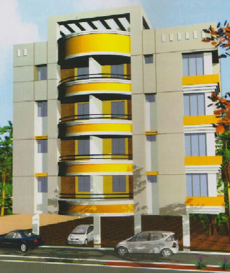 Vaishnav Vaishnavi Greens — Front Elevation