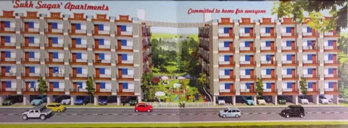 MGC Sukh Sagar Apartments — Front View