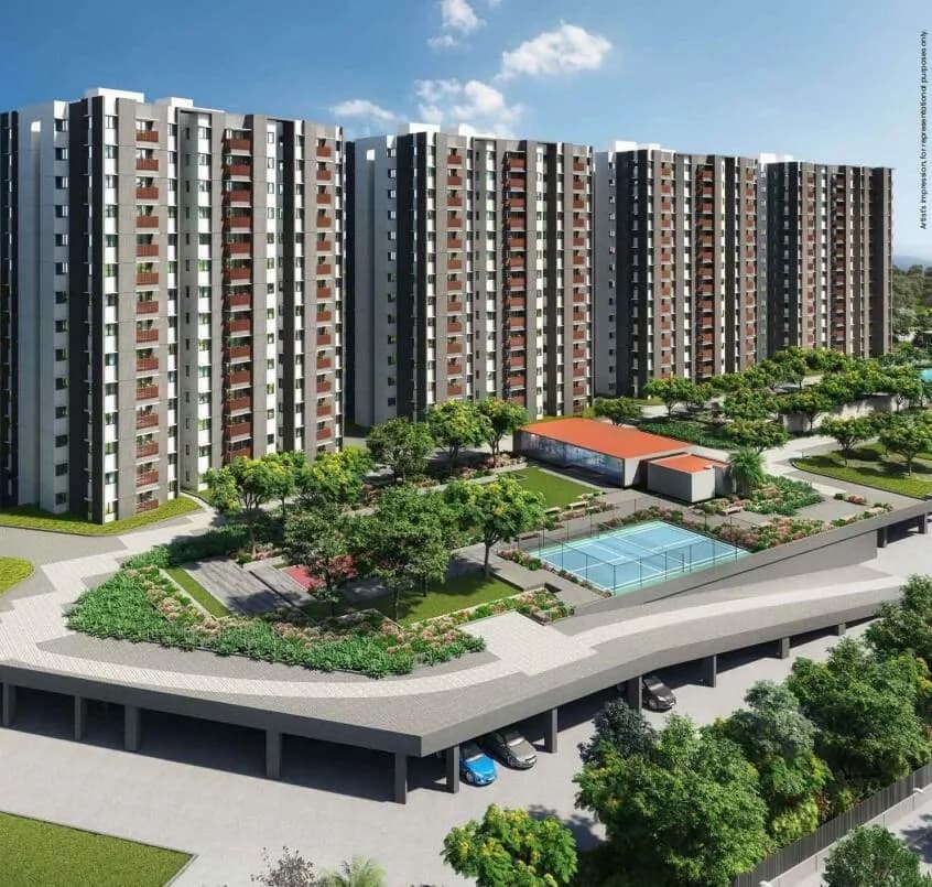 Mahindra Lakewoods Towers, Paranur