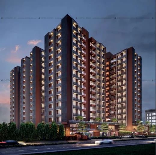 SKJ Siddharth Luxuria, Tragad