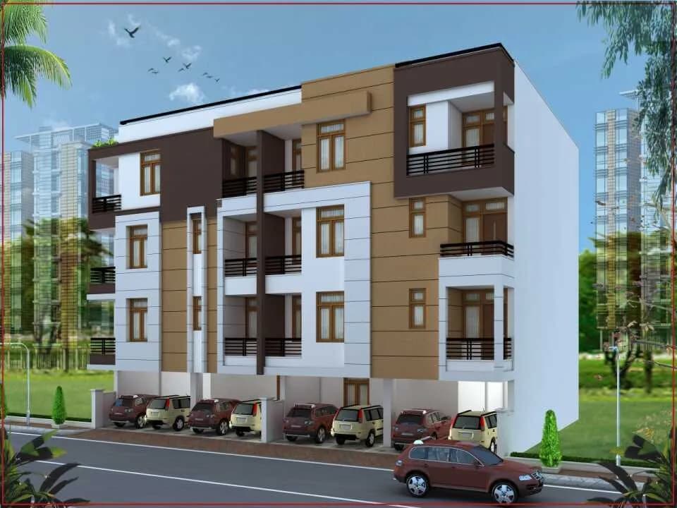 Radha Krishna Residency — Artistic Elevation