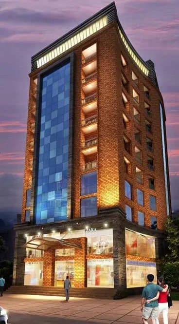 Dew Homes The Wings — Artistic Night View