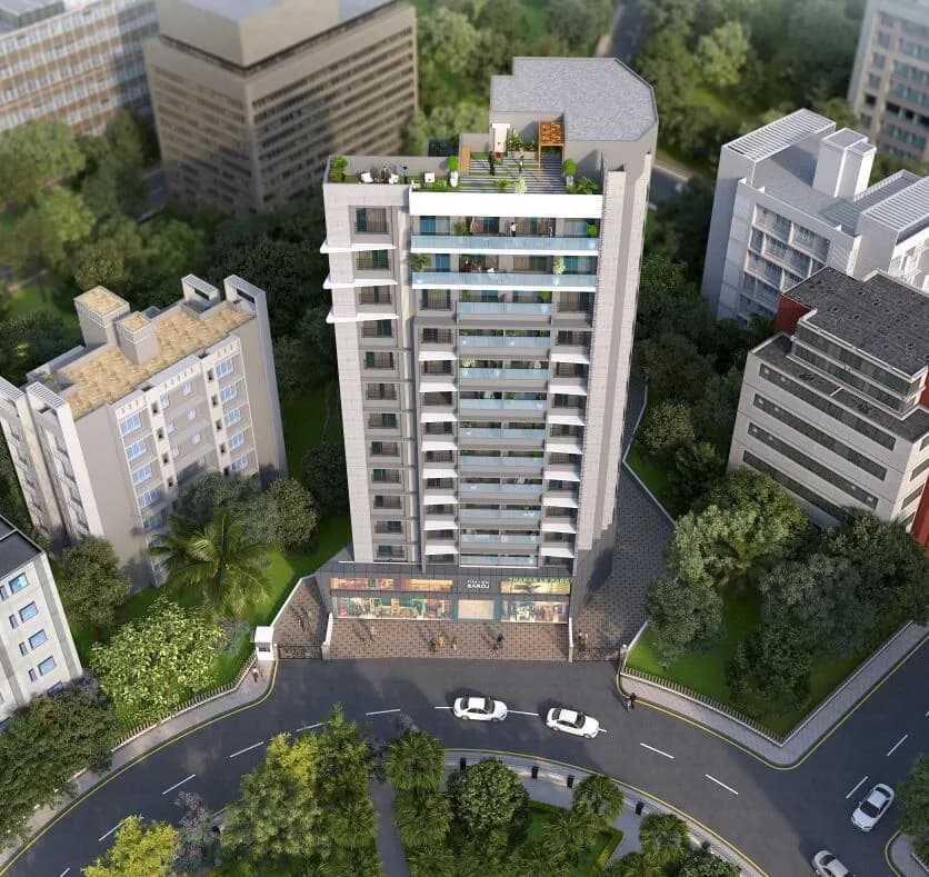 Thapar Le Parc — Aerial View