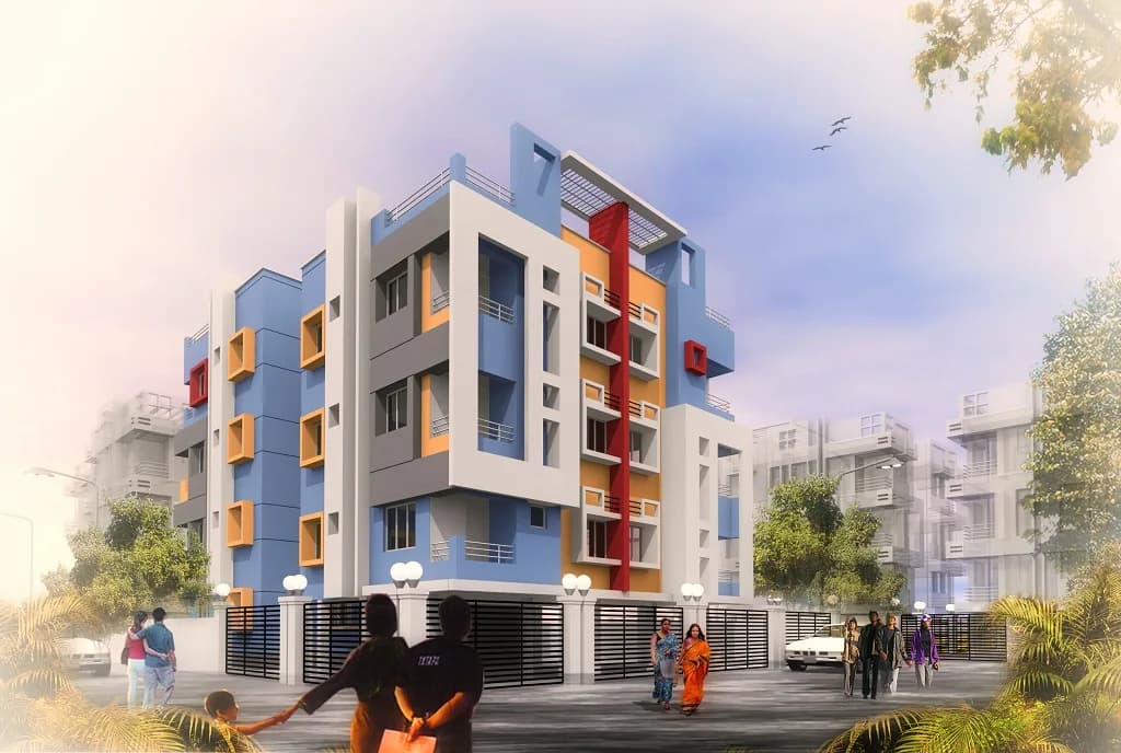 Poddar Mrinalani Apartments, Bansdroni