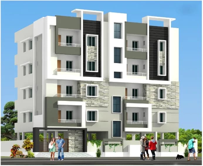 Sridhara and Srinadha Residency — Elevation