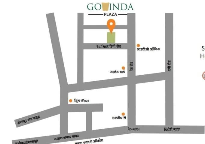 Govinda Plaza, Rto Corner