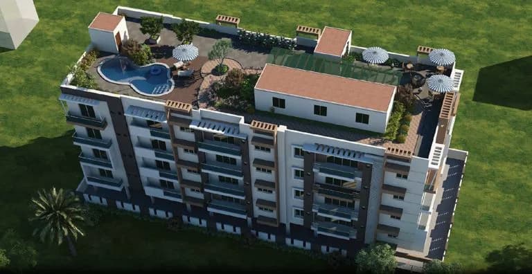 Tirumala Luxuria — Aerial View