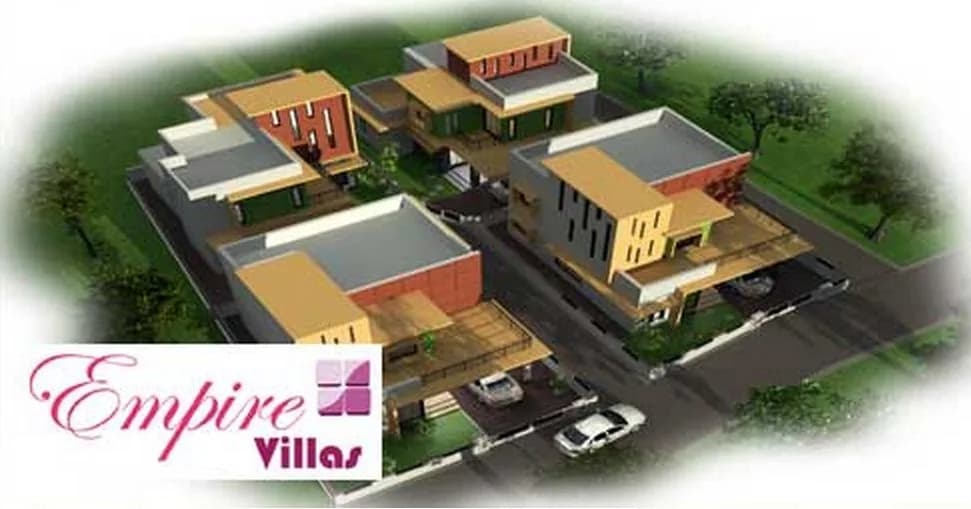 Medham Empire Villas — Artistic Aerial View