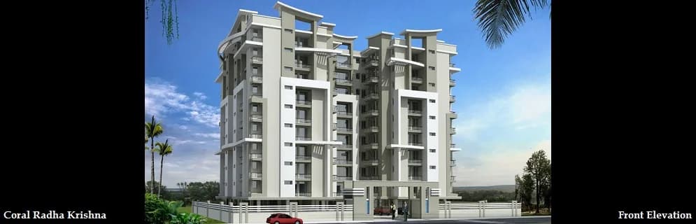 Coral Radha Krishna — Front Elevation
