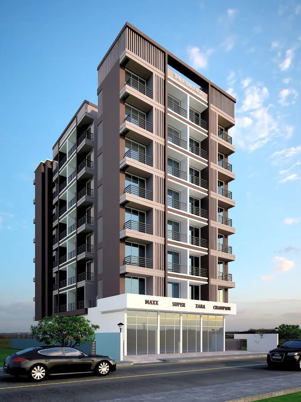 D N Heritage, Sector 17 Ulwe