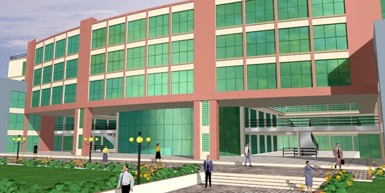 Sheladia Platinum Plaza — Side Elevation