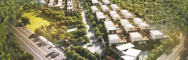 Hardhik Meraki Boulevard — Aerial View