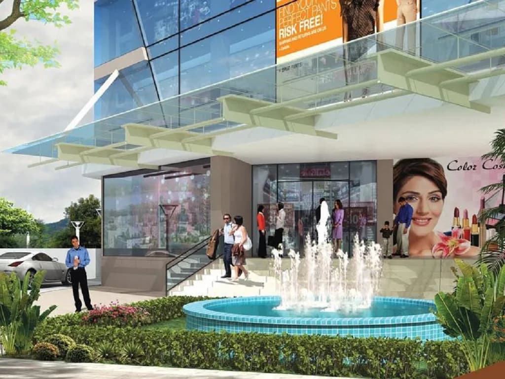 NRB City Mall — Entrance gate