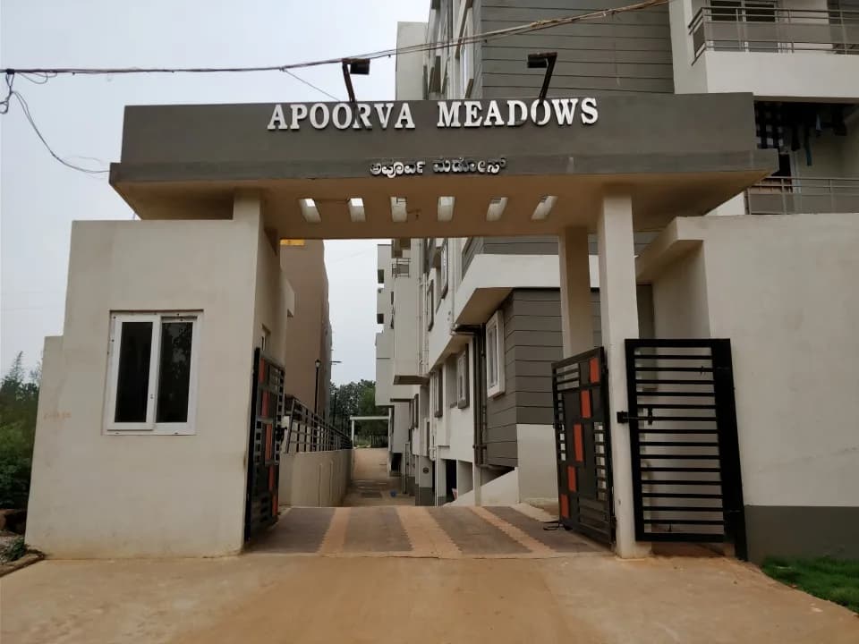 Apoorva Meadows — Entrance