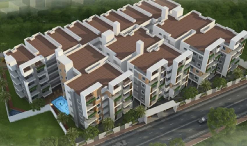 STC Tranquil Residency — Aerial View