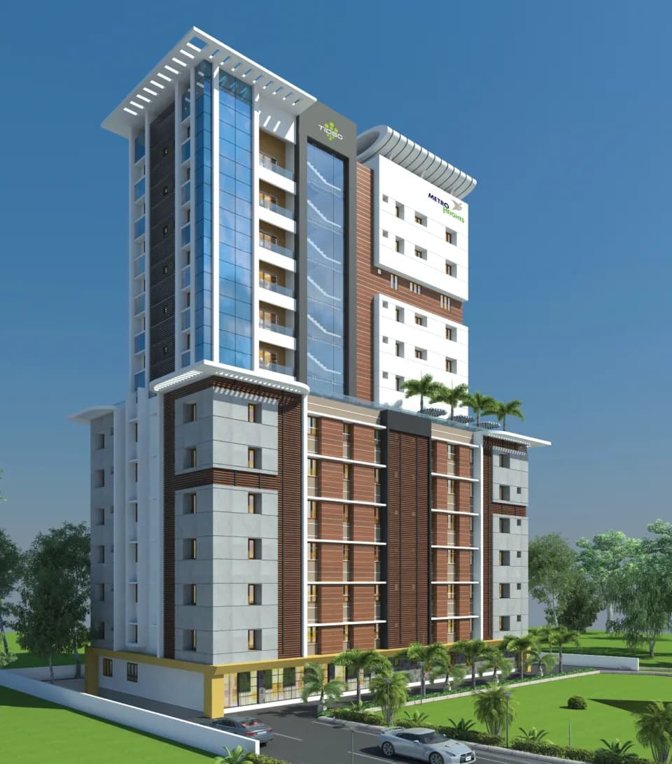TIDSO Metro Heights Apartments, Viyyur