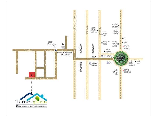 Terraza Greens, Mansarovar