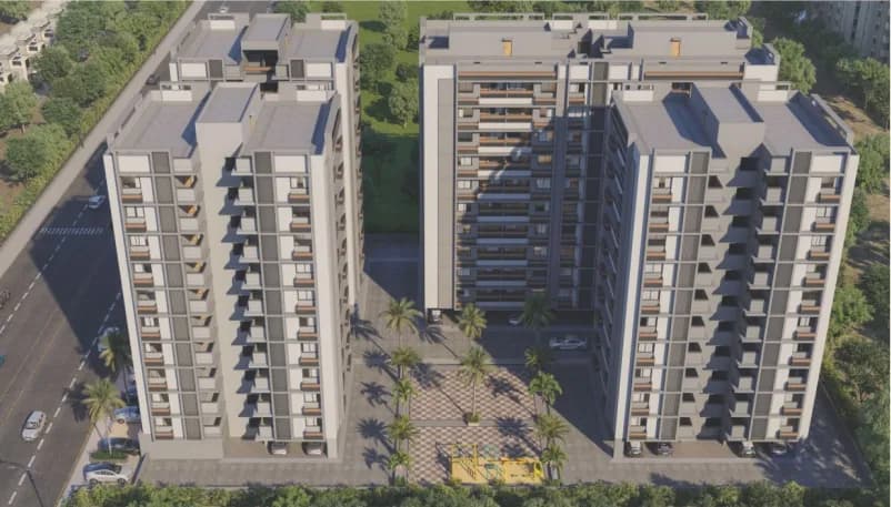 Evergreen Jaldhara Residency, Kathwada