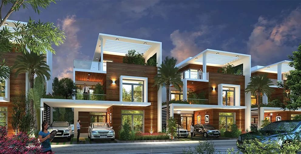 Obel Villas — Front View