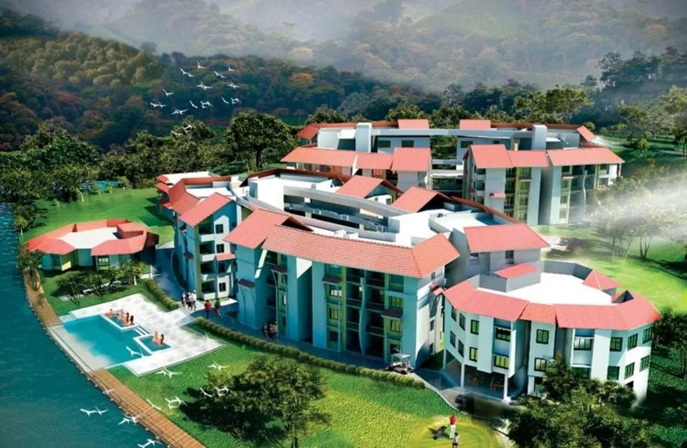 Infra The Verandah Gardens — Aerial view