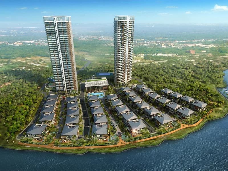 MFAR Shimmering Heights — Artistic aerial view