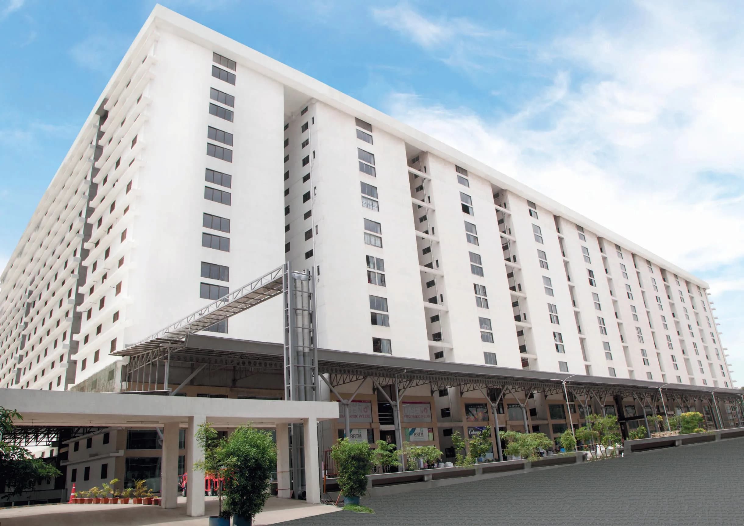 DMD Radha Raman Textile Market, Saroli