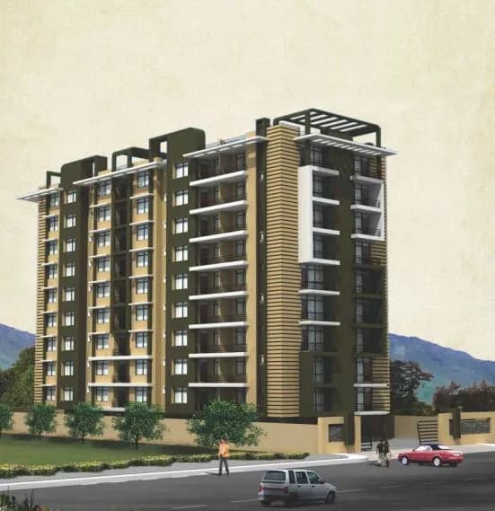 Sanrachna Shri Krishnam Apartments — Right View