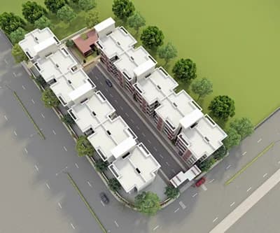 Aamrapali Nand Residency — Aerial View
