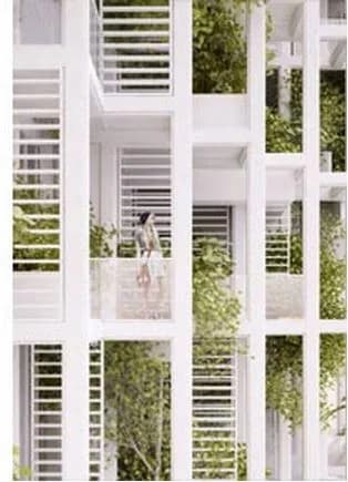 Pooja A Tree Storey — Elevation