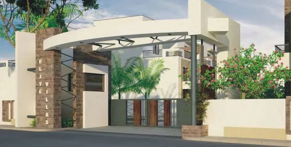 CG Elite Villas — Artistic Entrance