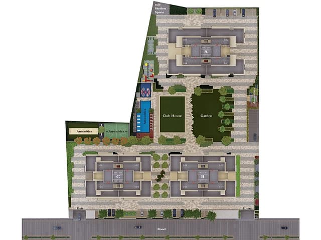 Goyal Riviera Elite, Shela