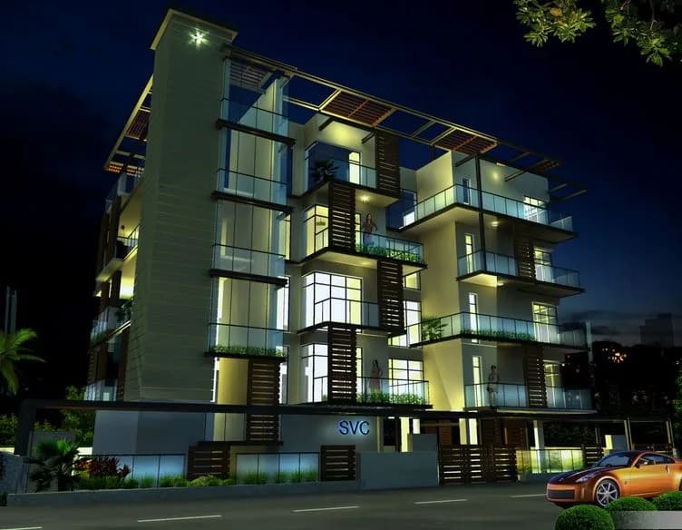 SVC De Grand Balkon — Night View