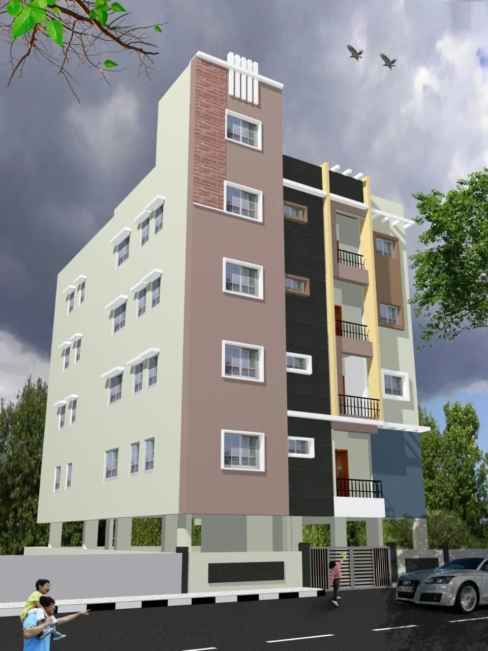 Sai Pranavi Enclave — Elevation
