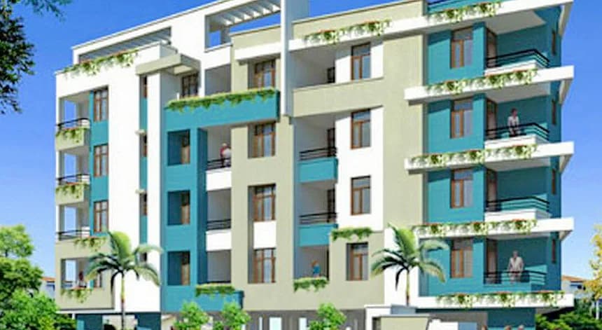 UDB Roop Vilas — Front Elevation