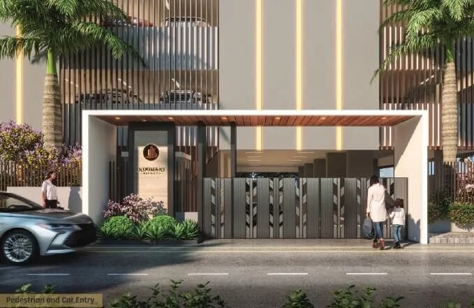 Indumani Heights — Entrance