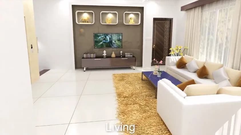 TMR Blossoms — Living Room