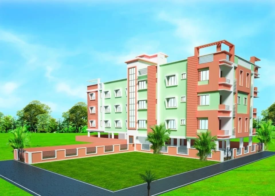 PR Aradha Apartment, Belgharia