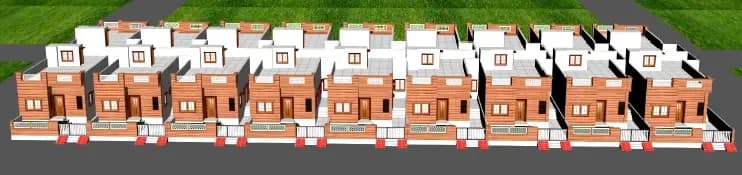 Himmada Dev Nagar — Aerial view