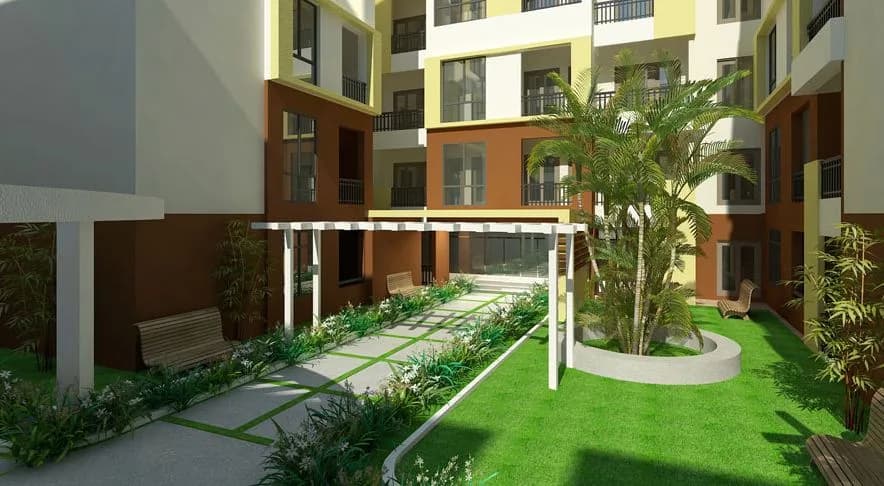Srivatsav Serenity — Artistic Garden