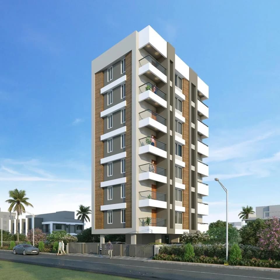 Janak Tower — Elevation