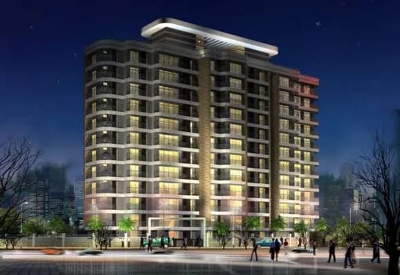 Vinayak Residency — Night View