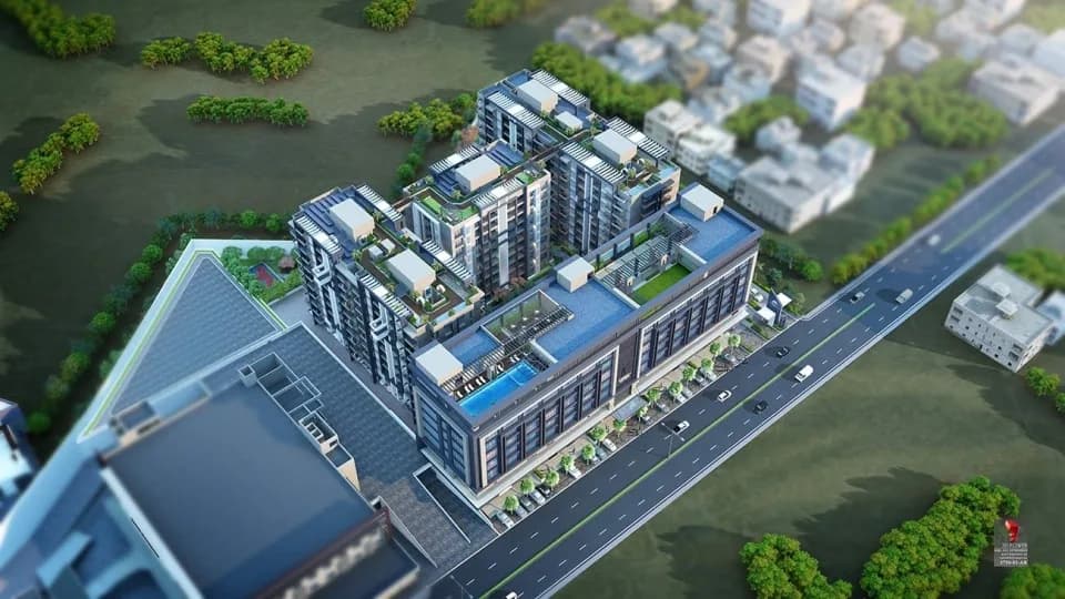 Freedom Towers, Akashwani Chowk
